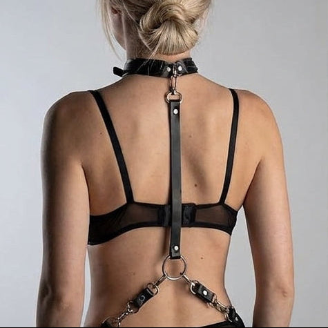Leather Bondage Belt